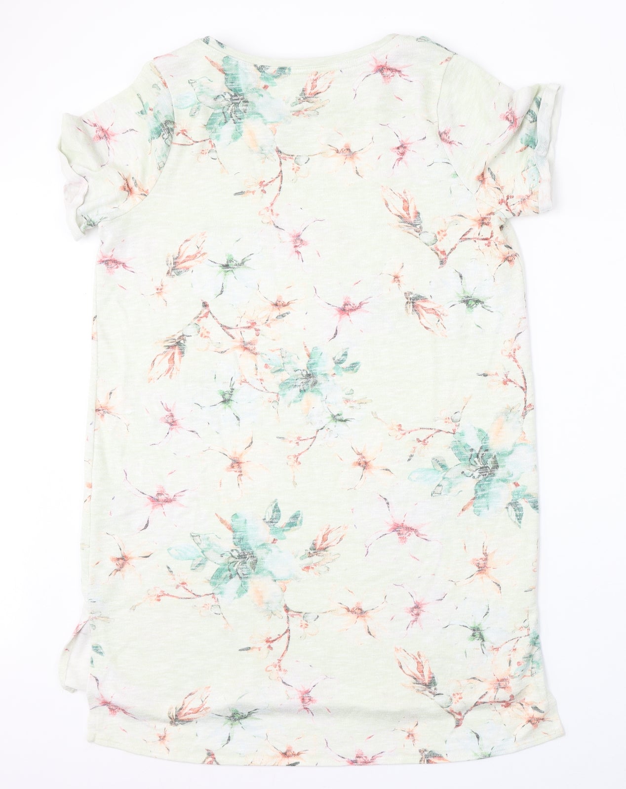 George Womens Multicoloured Round Neck Geometric Polyester Pullover Jumper Size 18