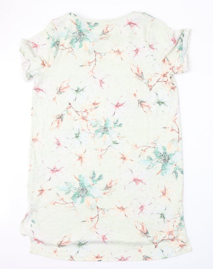 George Womens Multicoloured Round Neck Geometric Polyester Pullover Jumper Size 18