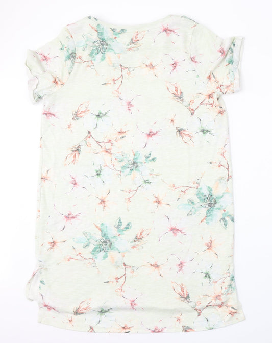 George Womens Multicoloured Round Neck Geometric Polyester Pullover Jumper Size 18