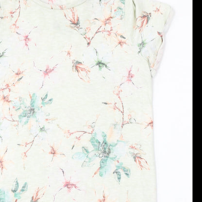 George Womens Multicoloured Round Neck Geometric Polyester Pullover Jumper Size 18