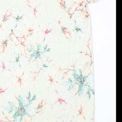 George Womens Multicoloured Round Neck Geometric Polyester Pullover Jumper Size 18