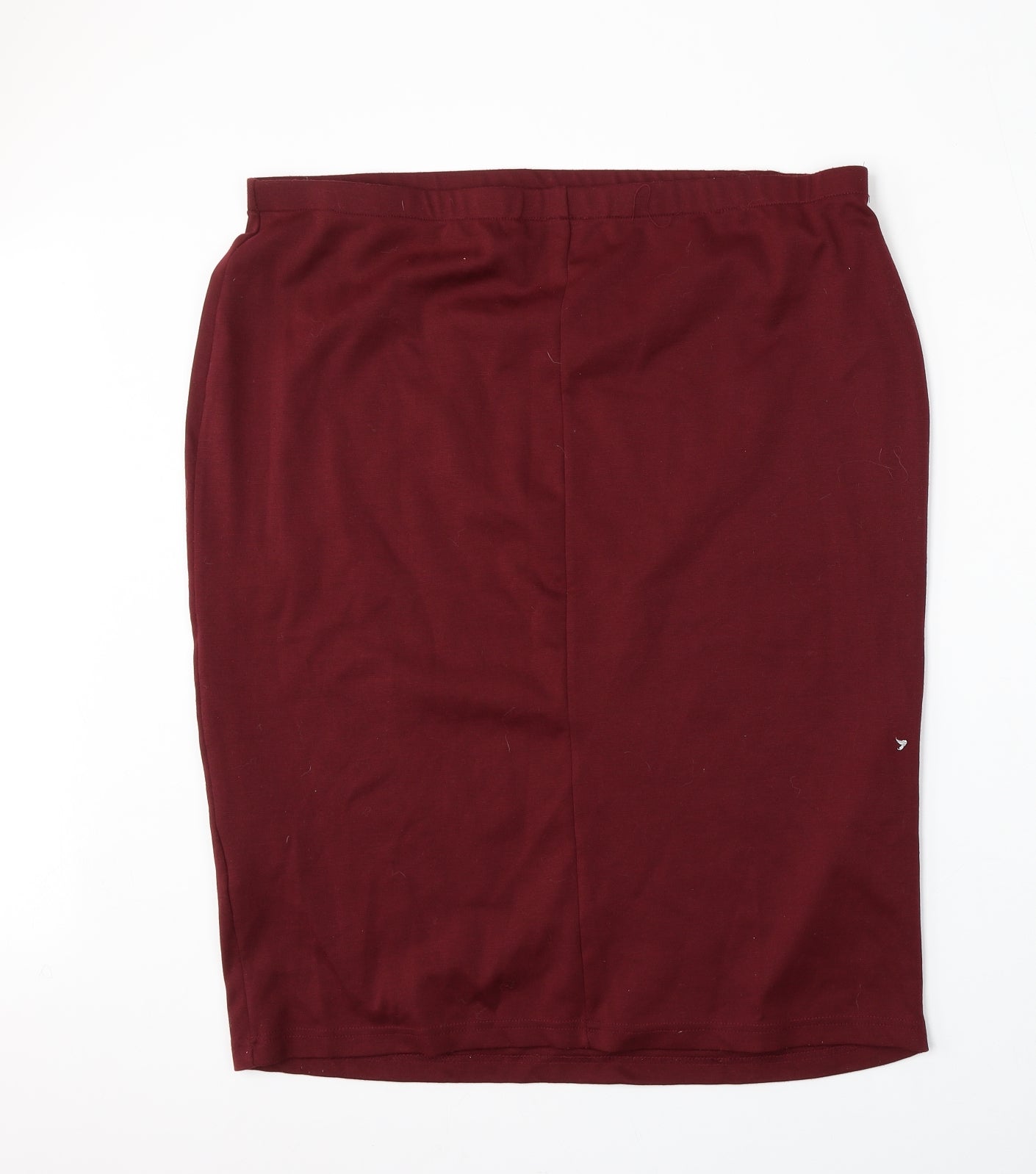 Originals Womens Red  Polyester Straight & Pencil Skirt Size XL