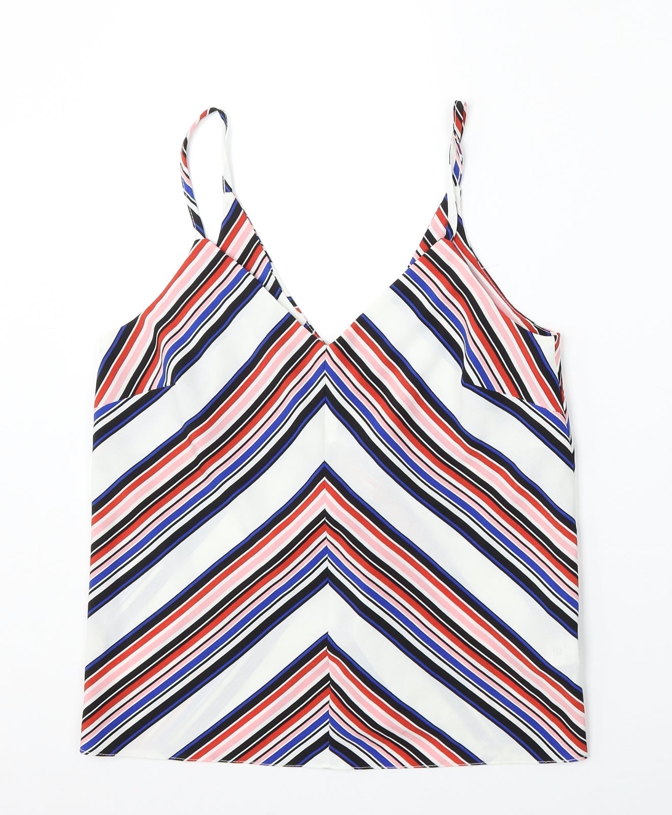 Womens UK Size 8 New Look Multicoloured Camisole Tank