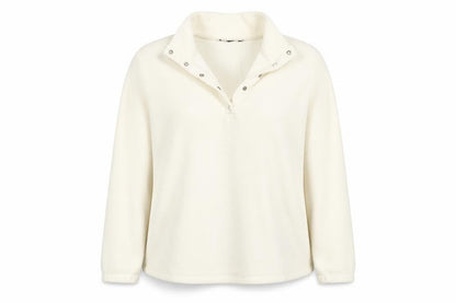 Womens UK Size M Preworn White Pullover Jumper
