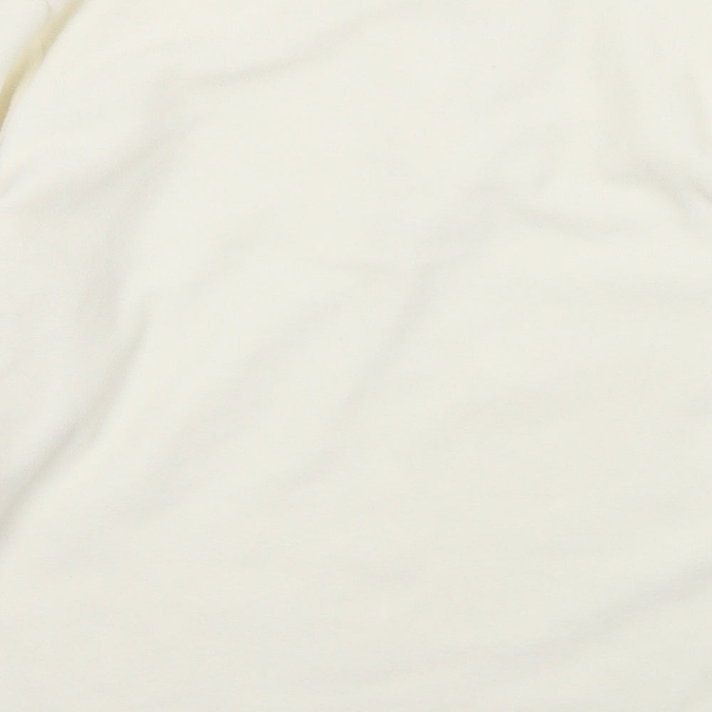 Womens UK Size M Preworn White Pullover Jumper
