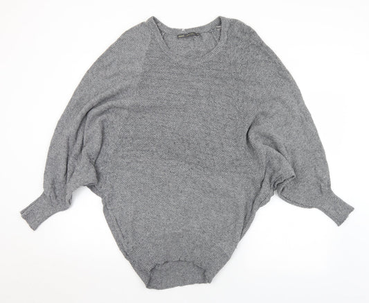 Womens UK Size XS NEXT Grey Pullover Jumper
