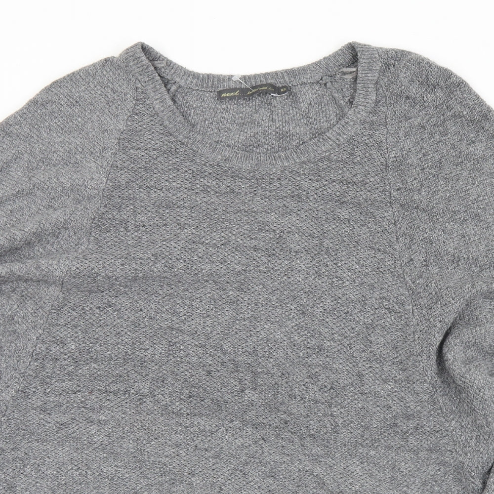 Womens UK Size XS NEXT Grey Pullover Jumper