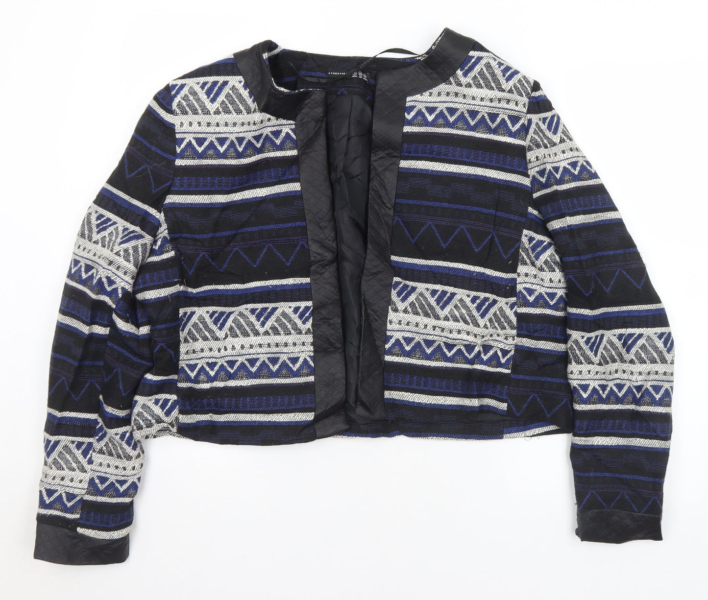 Atmosphere Womens Multicoloured Geometric  Jacket  Size 18