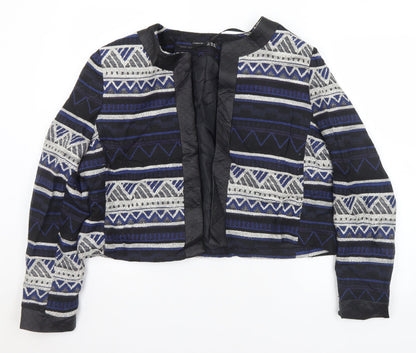 Atmosphere Womens Multicoloured Geometric  Jacket  Size 18