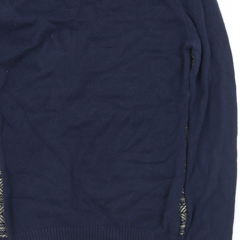 Womens UK Size 10 NEXT Blue Pullover Jumper