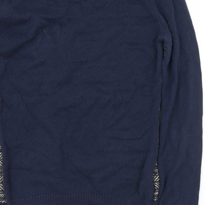 Womens UK Size 10 NEXT Blue Pullover Jumper