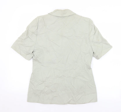 Klass Womens Green   Jacket Blazer Size 10  Button