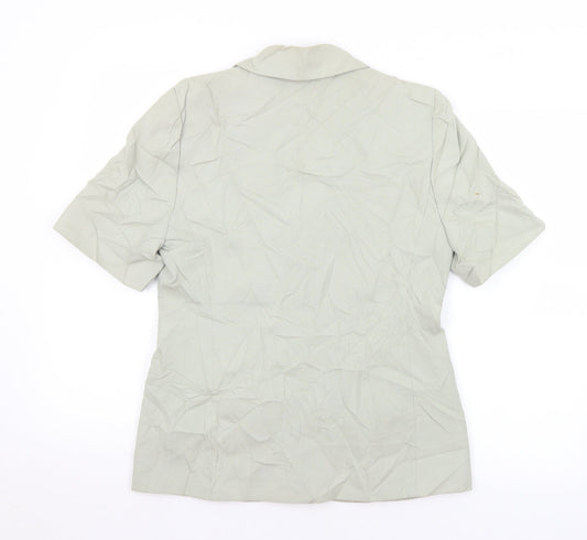 Klass Womens Green   Jacket Blazer Size 10  Button