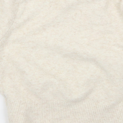 Womens UK Size S H&M Ivory Pullover Jumper