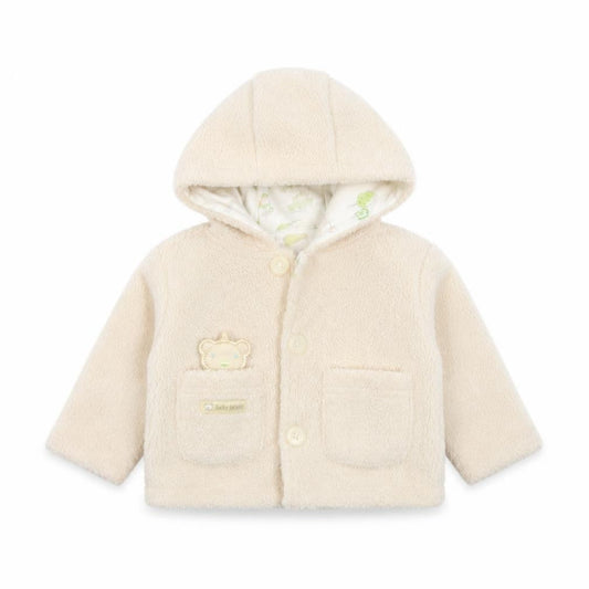 Pumpkin Patch Baby White Geometric Polyester Cardigan Jumper Size 0-3 Months  Button