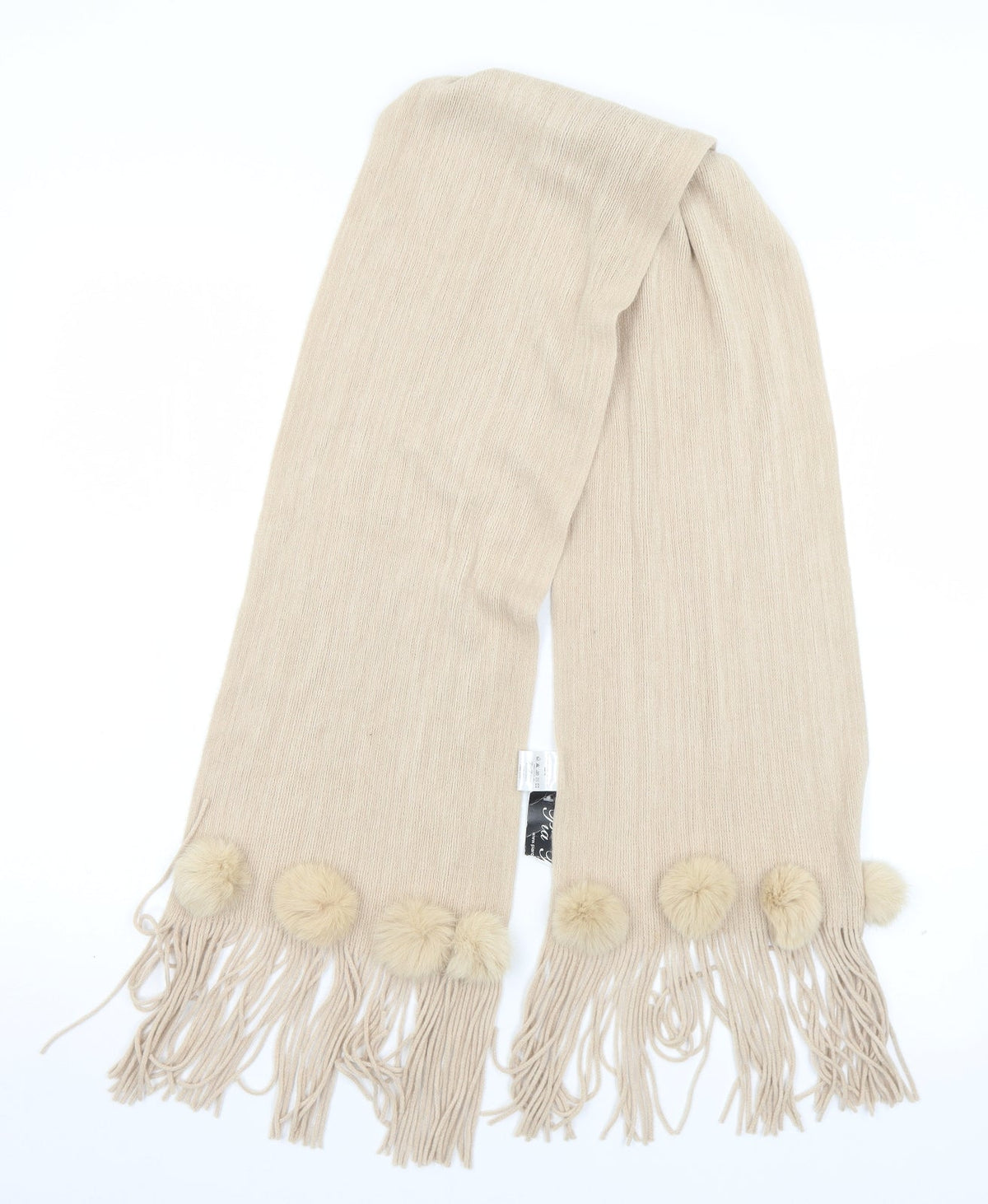 Pia Rossini Womens Beige  Acrylic  Scarf