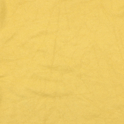 Womens UK Size M Preworn Yellow Pullover Jumper