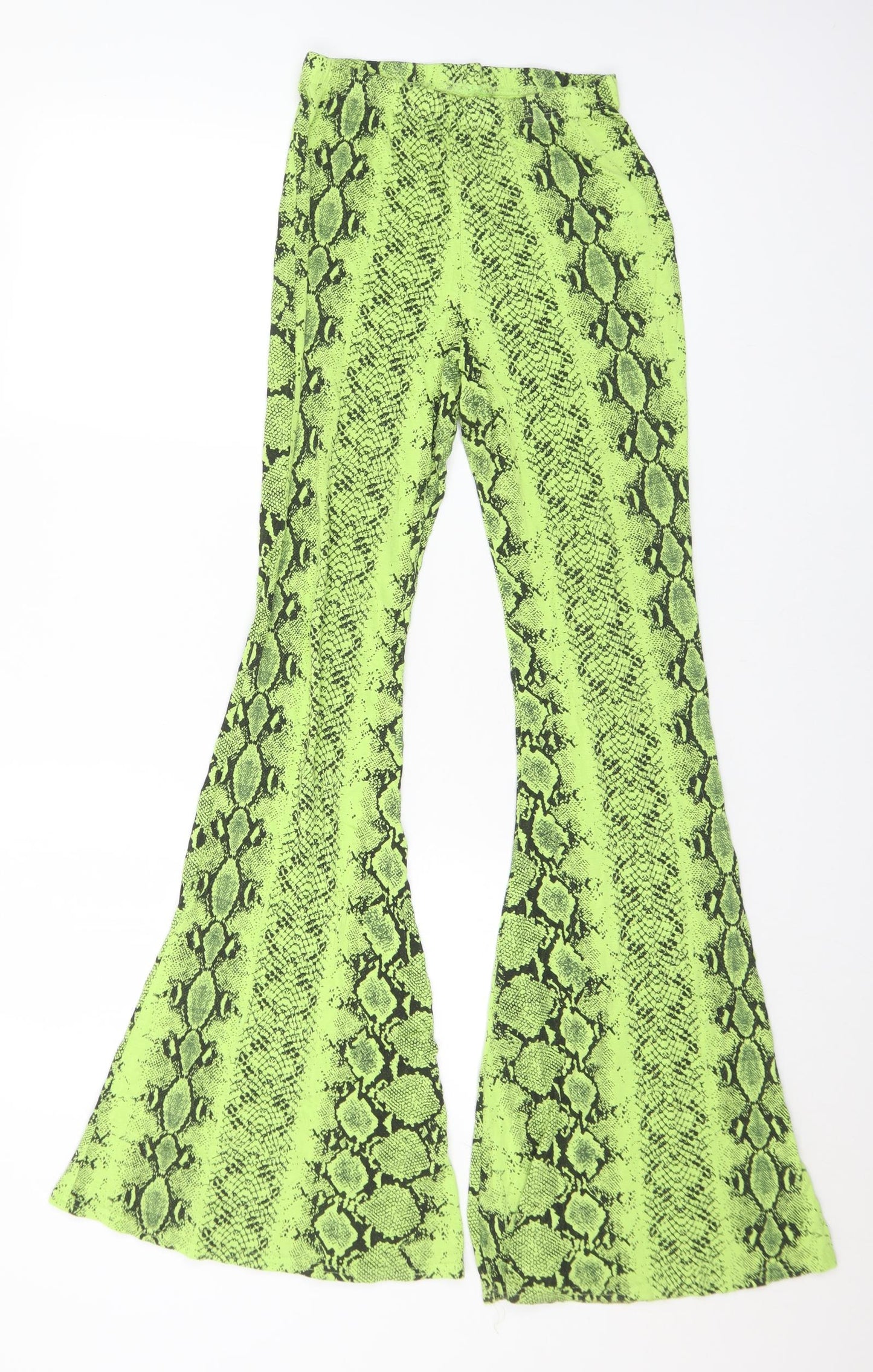 Womens UK Size 8 Boohoo  Jogger Yellow Leggings