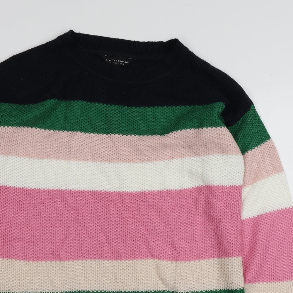 Womens UK Size 10 Dorothy Perkins Multicoloured Pullover Jumper