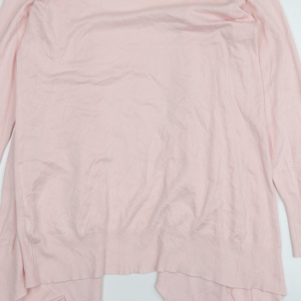 Womens UK Size 6 Capsule Pink Cardigan Jumper