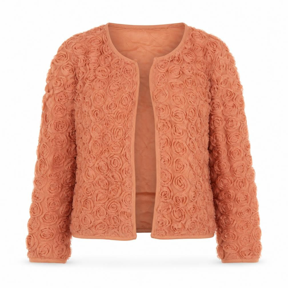 Womens UK Size 10 Atmosphere Regular Orange Blazer