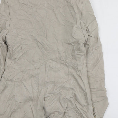 NEXT Womens Beige  Viscose Jacket Suit Jacket Size 12