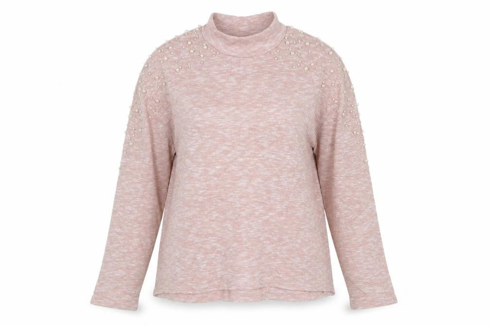 Womens UK Size S H&M Pink Pullover Jumper