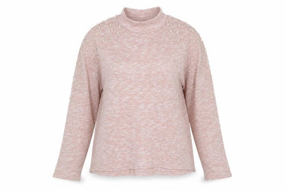 Womens UK Size S H&M Pink Pullover Jumper