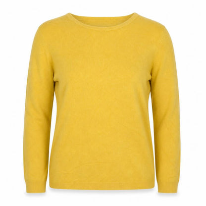 Womens UK Size 12 Matalan Yellow Pullover Jumper
