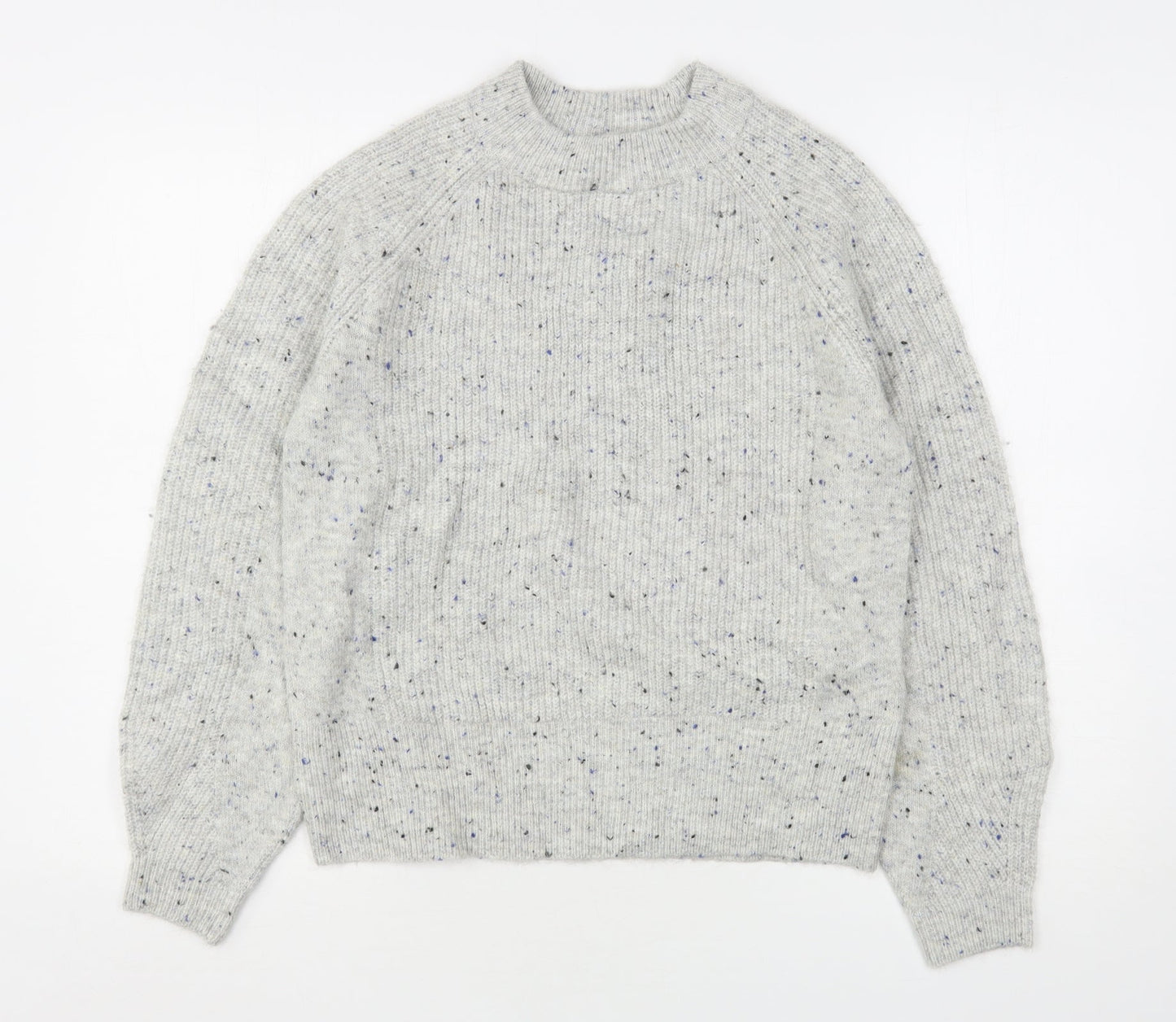 Womens UK Size S Marks and Spencer Grey Pullover Jumper