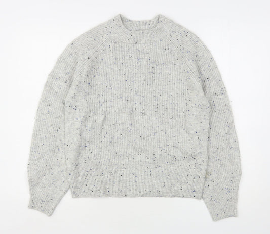 Womens UK Size S Marks and Spencer Grey Pullover Jumper