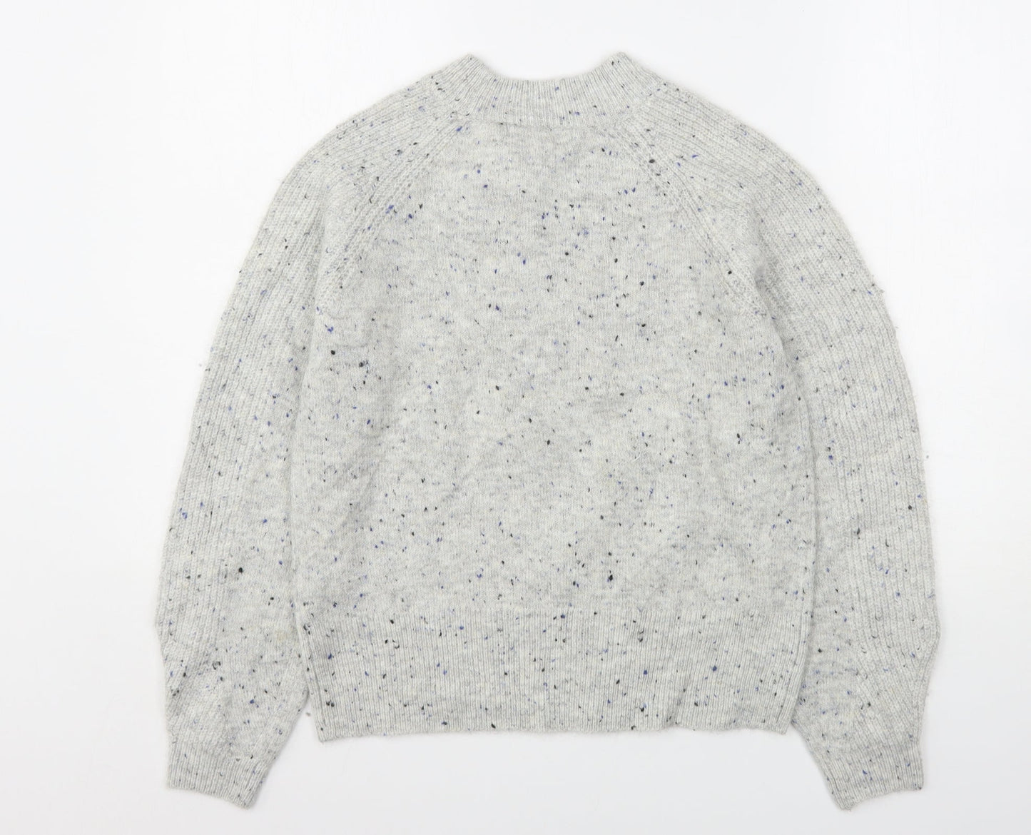 Womens UK Size S Marks and Spencer Grey Pullover Jumper