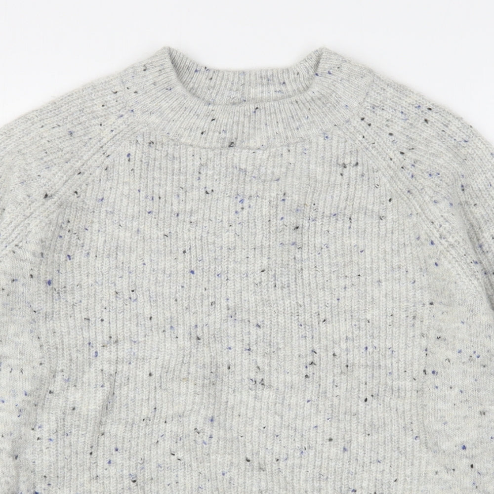 Womens UK Size S Marks and Spencer Grey Pullover Jumper