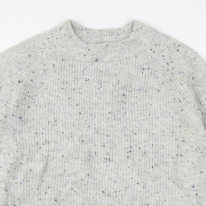 Womens UK Size S Marks and Spencer Grey Pullover Jumper