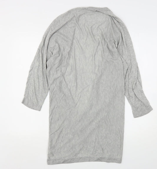 Womens UK Size M H&M Grey Cardigan Jumper