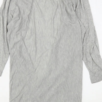 Womens UK Size M H&M Grey Cardigan Jumper