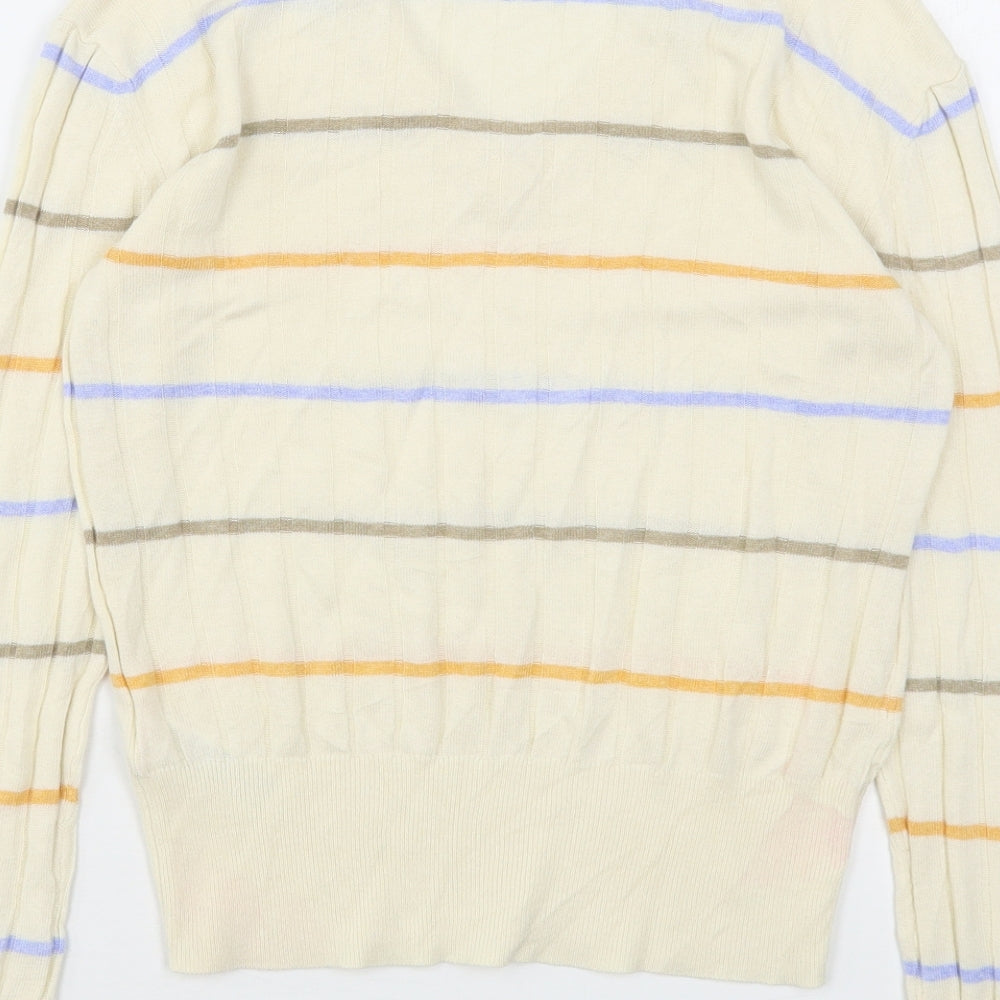 Womens UK Size S Marks and Spencer Beige Pullover Jumper