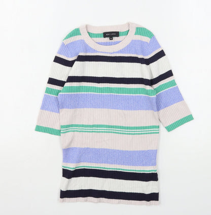Womens UK Size 8 New Look Multicoloured Pullover Jumper