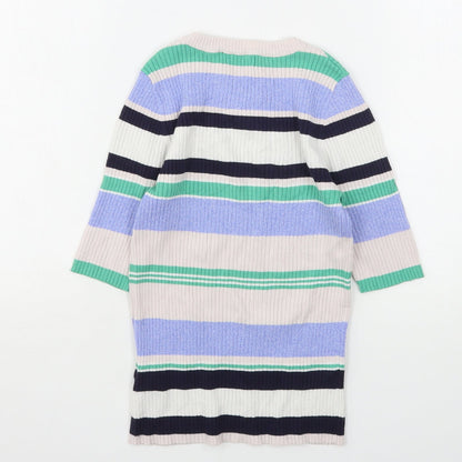 Womens UK Size 8 New Look Multicoloured Pullover Jumper