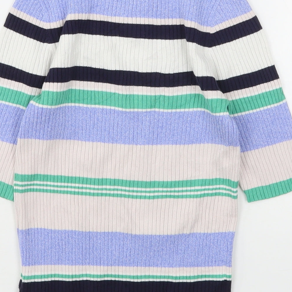 Womens UK Size 8 New Look Multicoloured Pullover Jumper