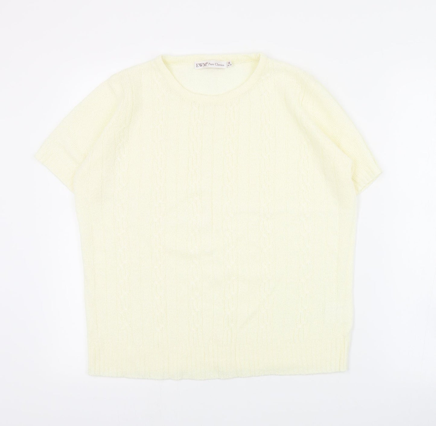 Womens UK Size M EWM Ivory Pullover Jumper