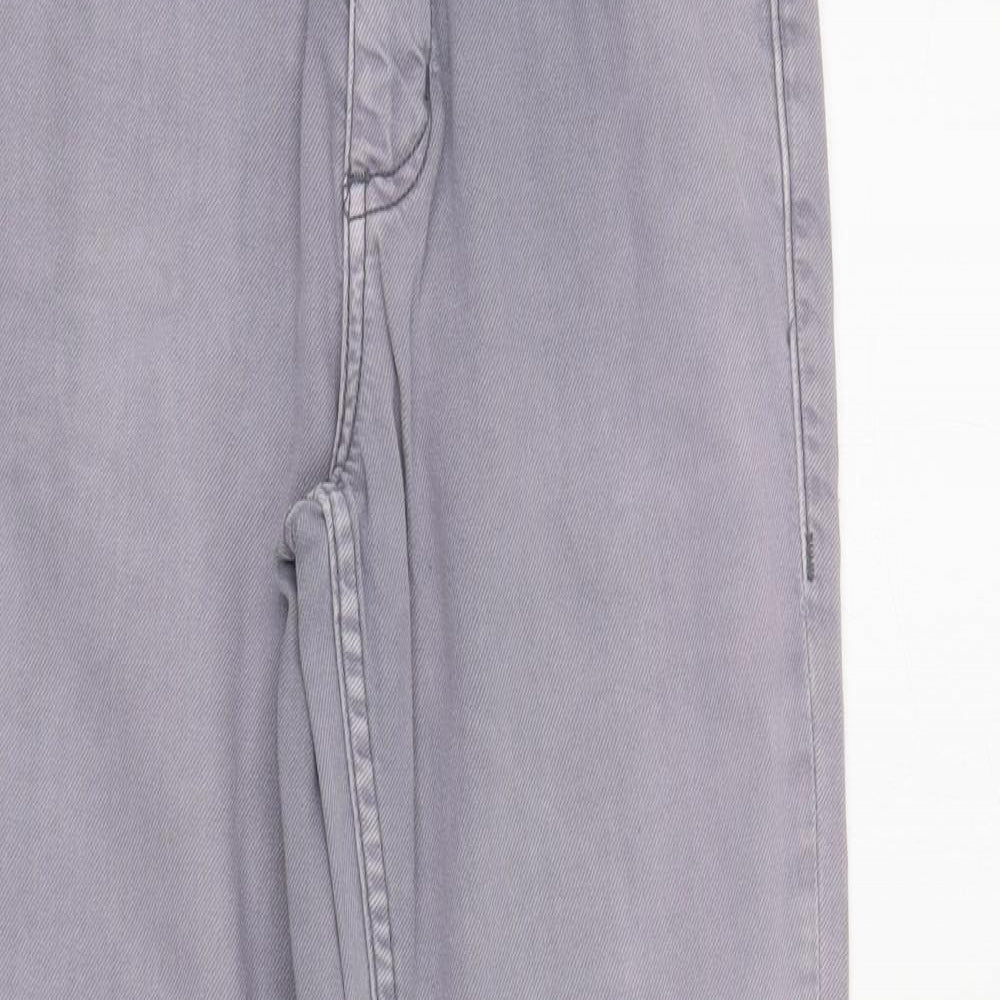Cherokee Boys Purple  Cotton Straight Jeans Size 9-10 Years  Regular Zip