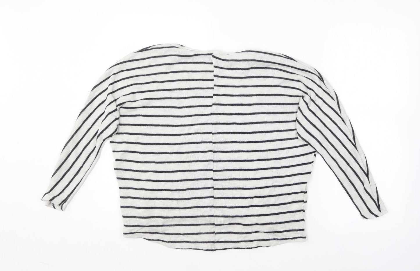 Womens UK Size S New Look White Pullover Jumper