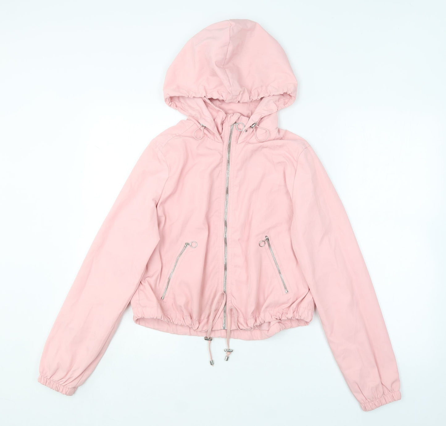 Bershka Girls Pink   Jacket Coat Size S