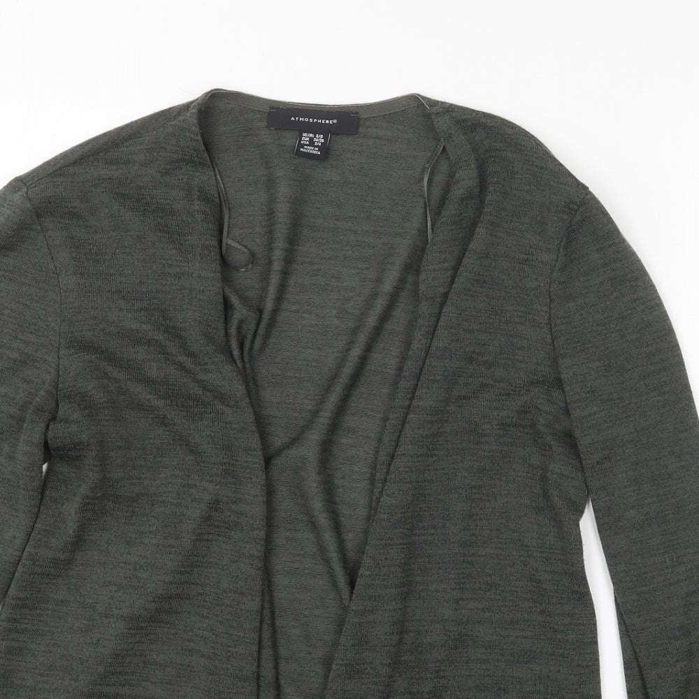 Womens UK Size 6 Atmosphere Green Cardigan Jumper