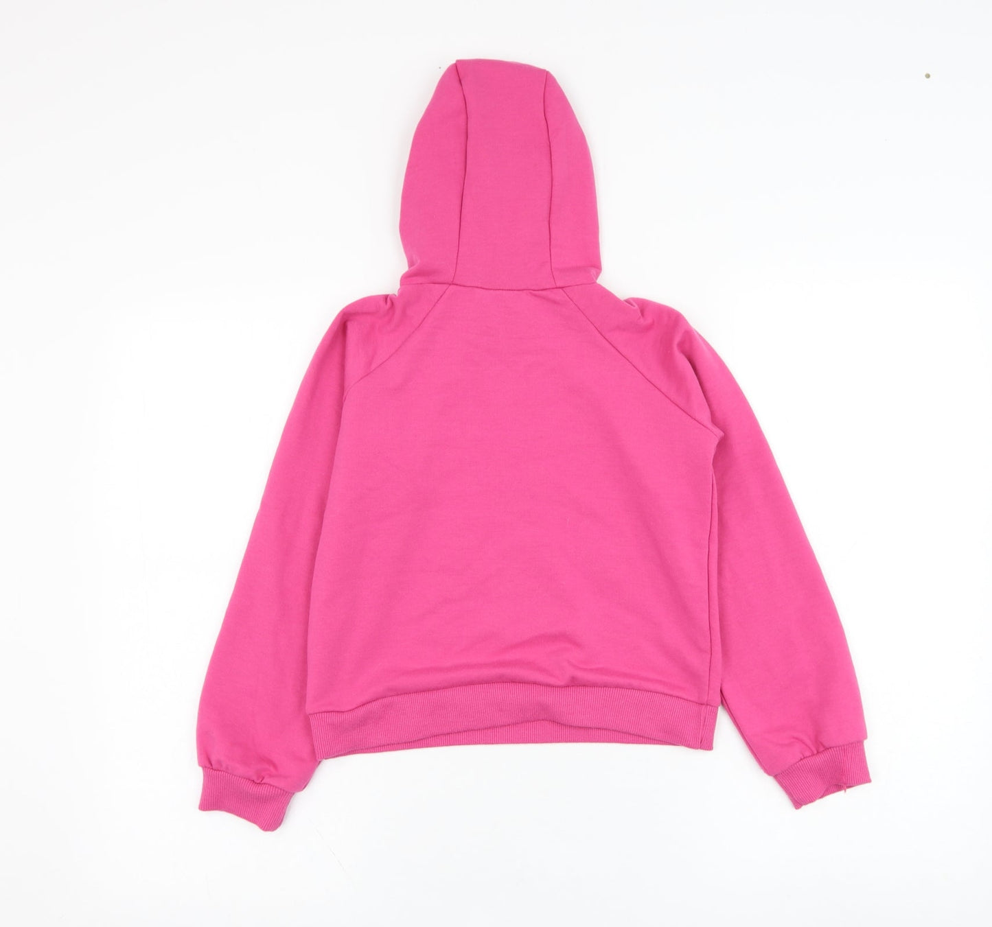Very Girls Pink  Polyester Pullover Hoodie Size 9 Years  Pullover - Slogan