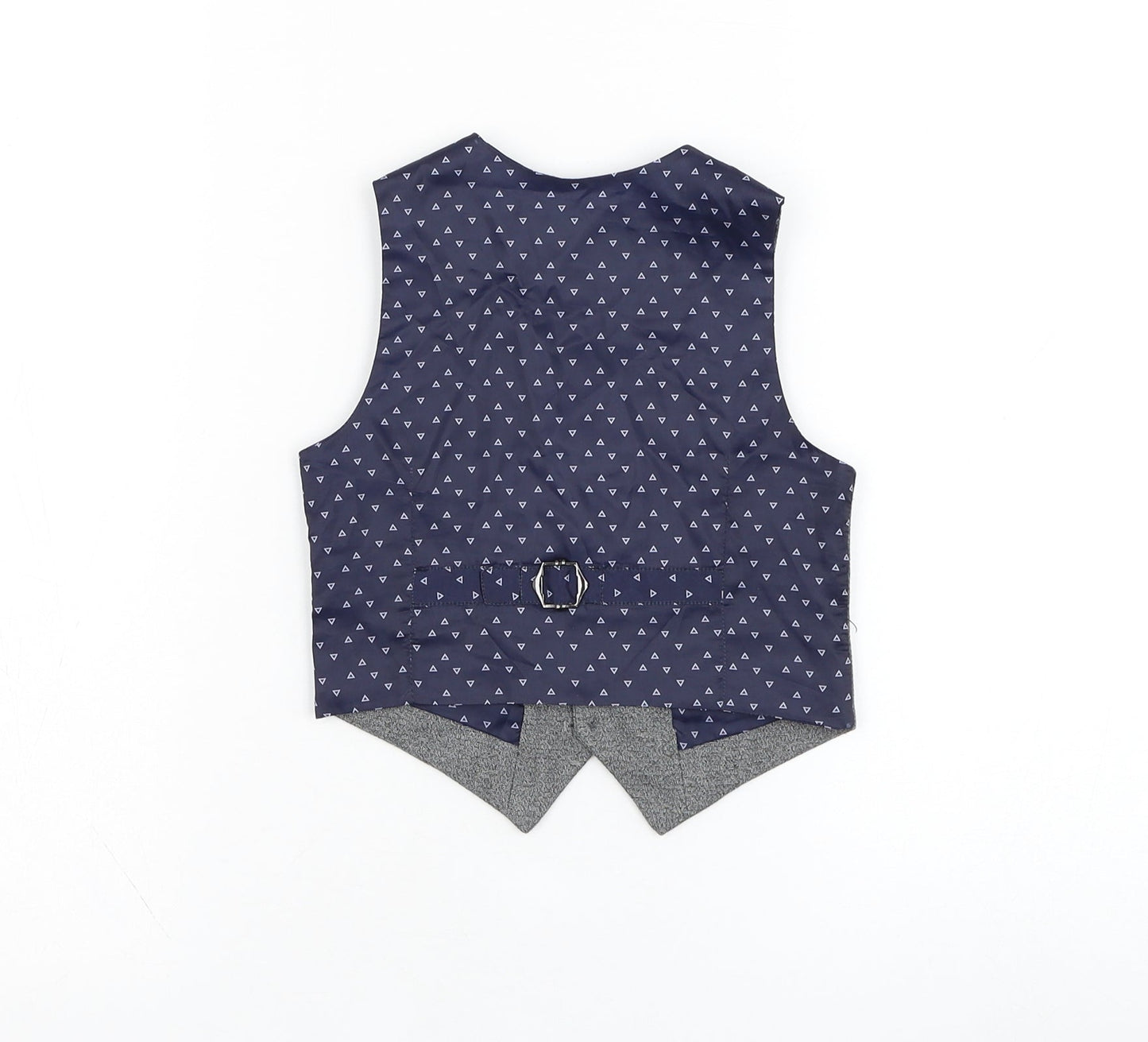 Outfit Boys Grey   Jacket Waistcoat Size 18-24 Months   Button