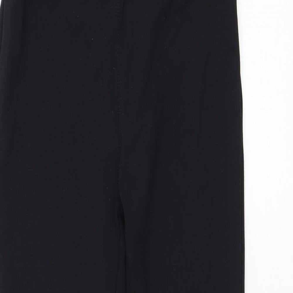 Dunnes Stores Girls Black  Polyester Jogger Trousers Size 9 Months  Regular Pullover - Leggings, Mesh accent