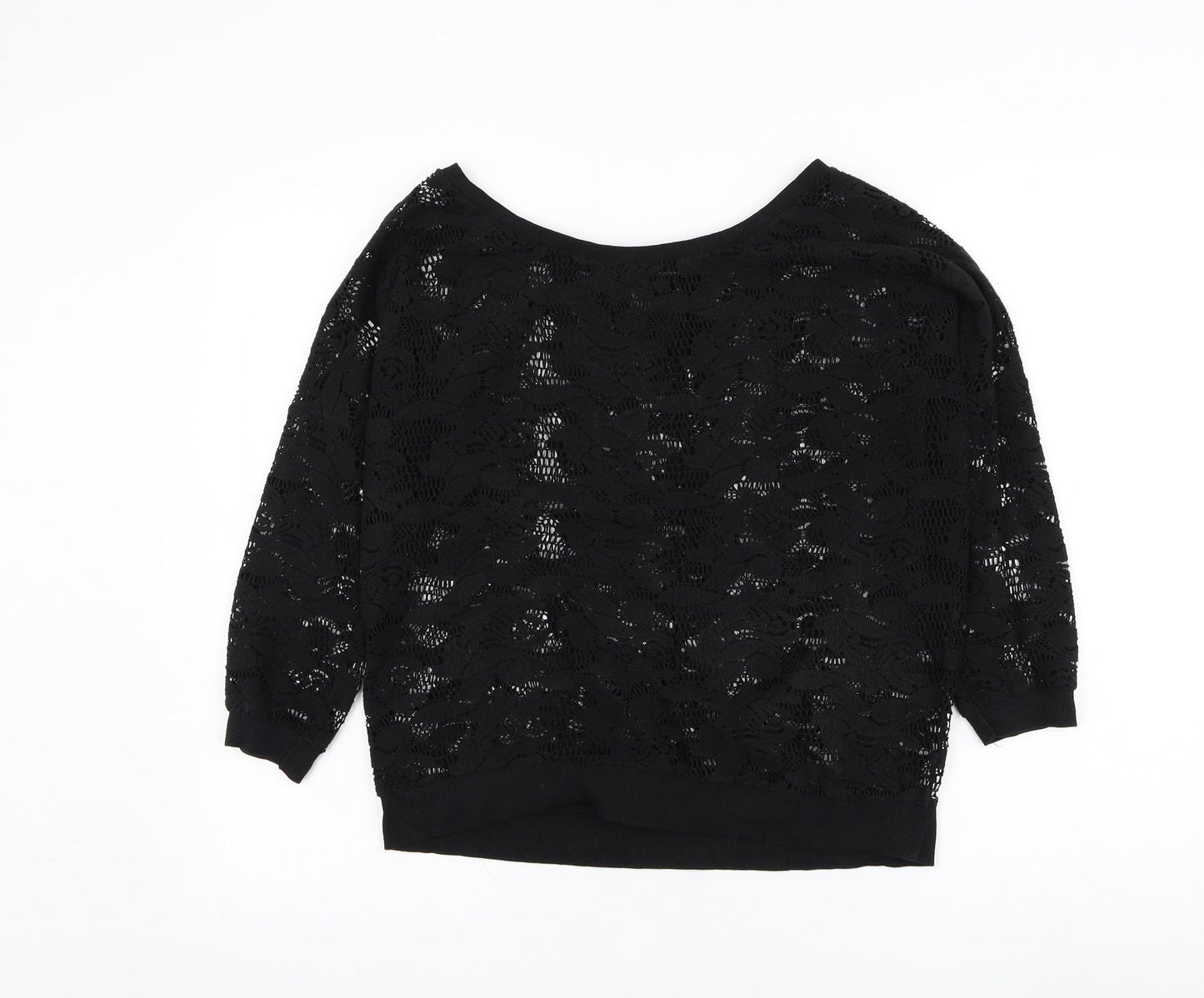 Womens UK Size 12 Atmosphere Black Pullover Jumper