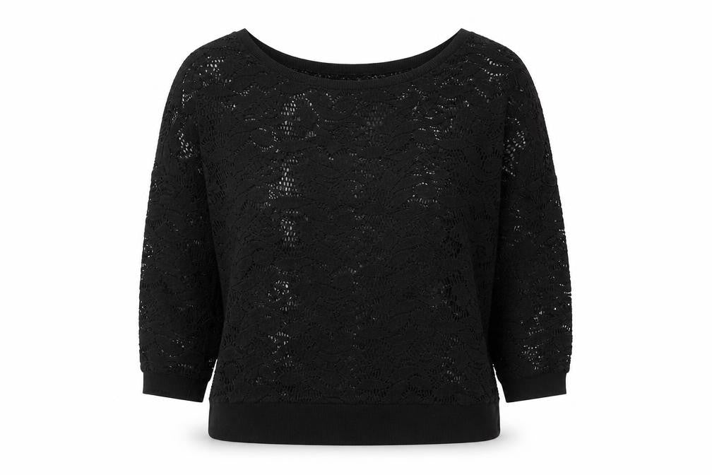 Womens UK Size 12 Atmosphere Black Pullover Jumper